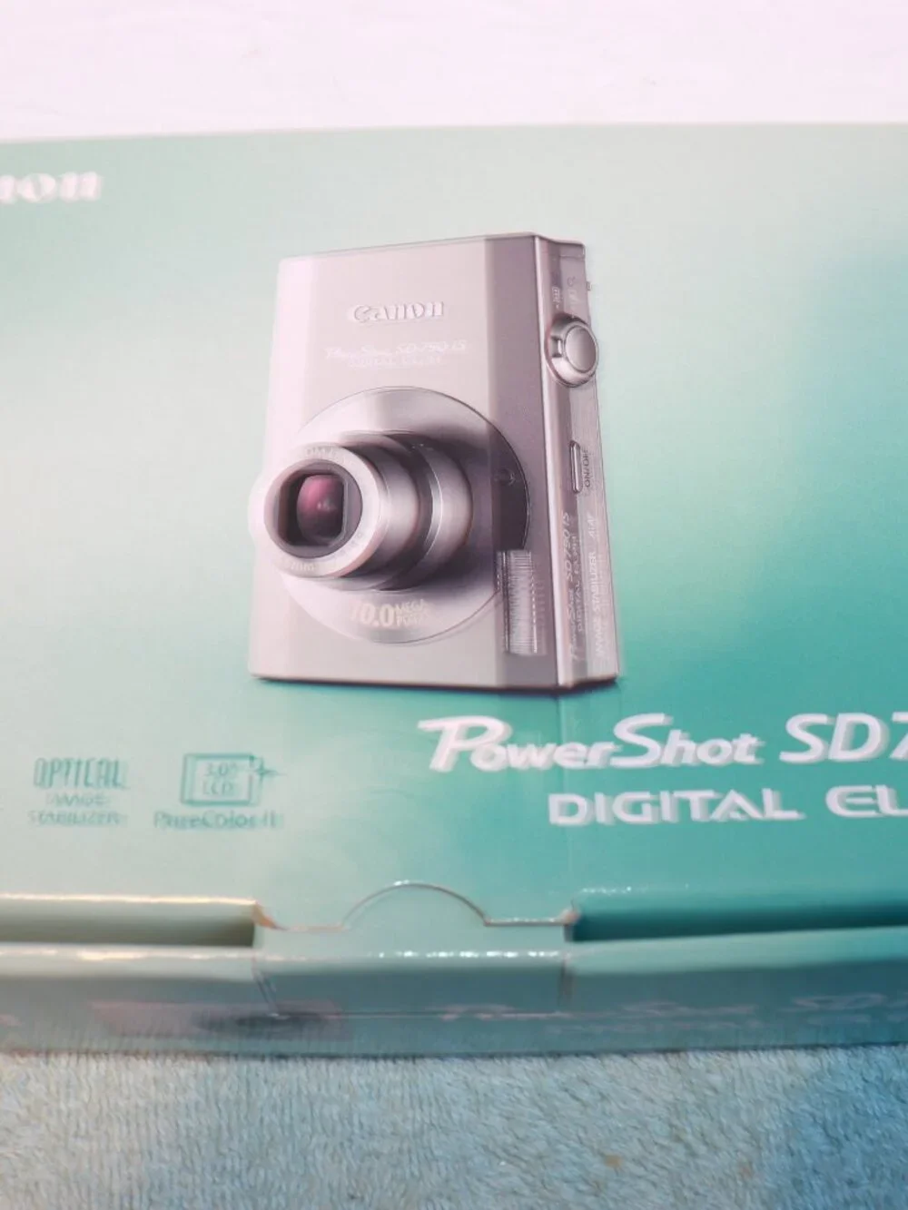 Canon Powershot SD790 IS Digital ELPH 10.0MP Camera Lens  Error